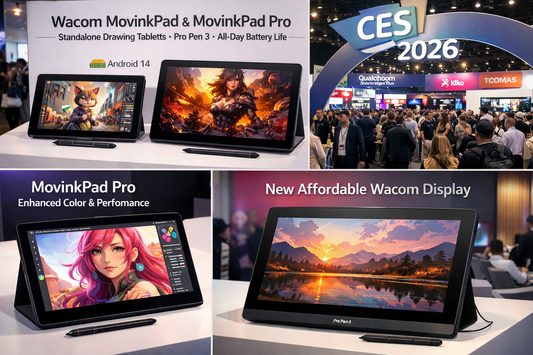 Wacom Makes a Major Splash at CES 2026: The MovinkPad Series Ushers in a New Era of Mobile Creation