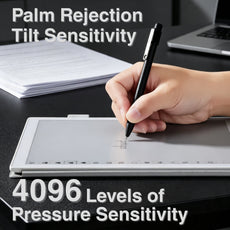 SN1 EMR Stylus Pen for Supernote, reMarkable 2, Quaderno - 4096 Pressure Sensitivity, Palm Rejection, Digital Eraser, Fixed POM Tip