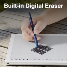PL3 EMR Stylus Pen for Supernote, reMarkable 2, Quaderno - 4096 Pressure Sensitivity, Palm Rejection, Digital Eraser, Press-to-Extend Nib & Non-Removable Clip (5 Nib Caps Included)