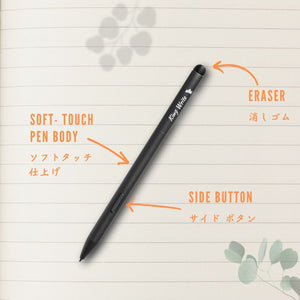 PEN PLUS ONE MR05 EMR Stylus for EMR Device - Digital Eraser, 4096 Pressure Sensitivity, Palm Rejection